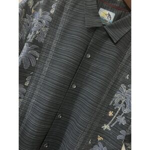 Tommy Bahama Silk Mens Large Loop Collar Camp Hawaiian Cruise Tropical‎ Aloha